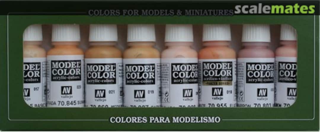 Boxart Face & Skin Tones 70.124 Vallejo Model Color