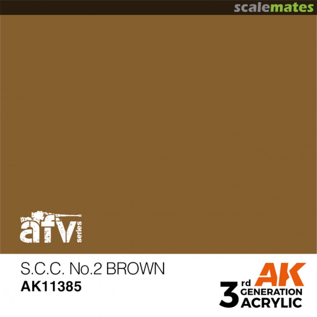 Boxart S.C.C. No.2 Brown  AK 3rd Generation - AFV
