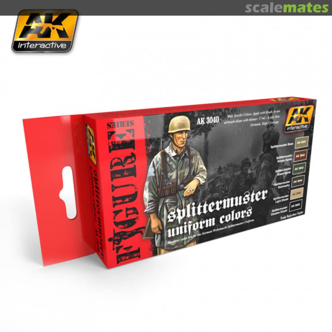 Boxart Splittermuster Uniform Colours AK 3040 AK Interactive
