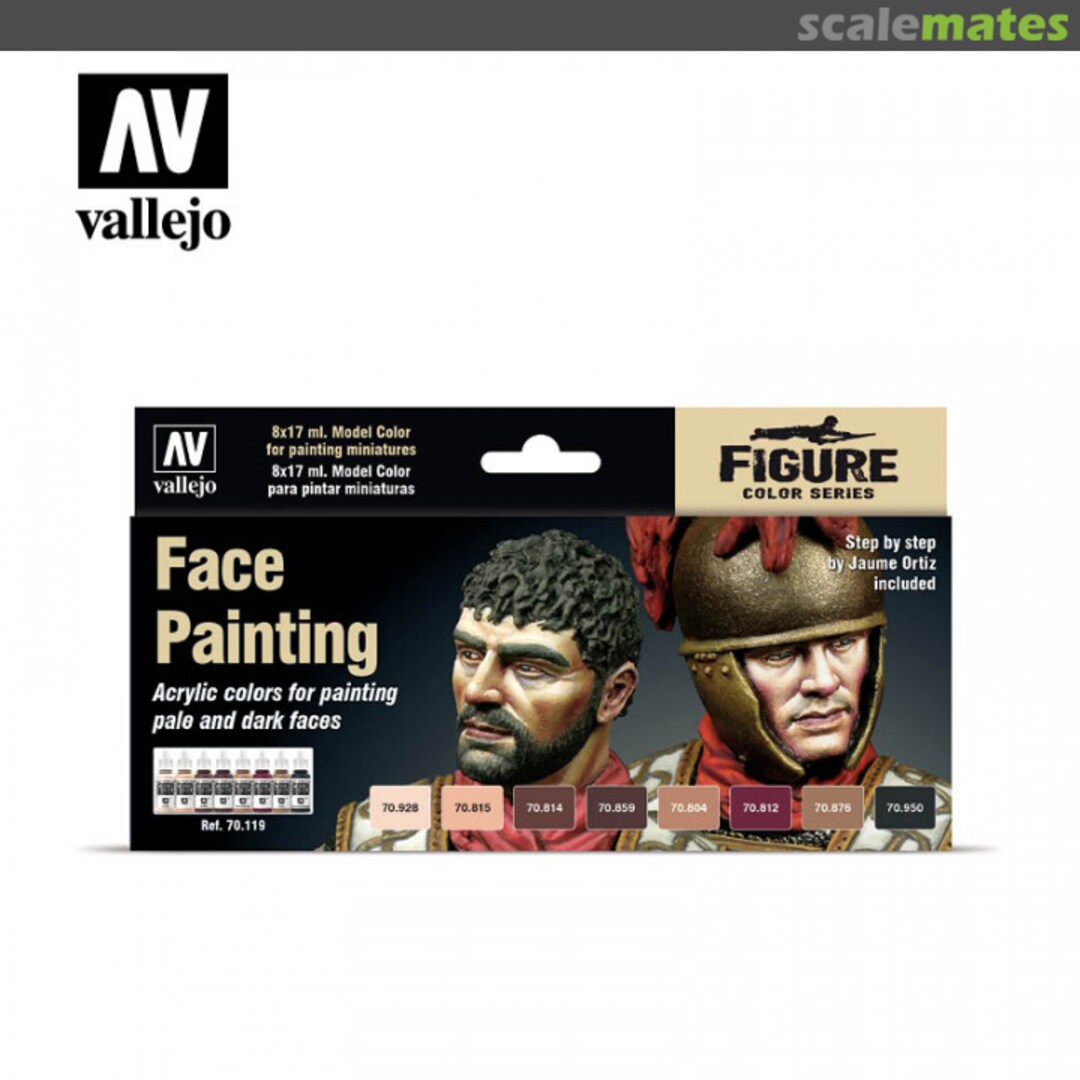 Boxart Face Painting 70.119 Vallejo Model Color