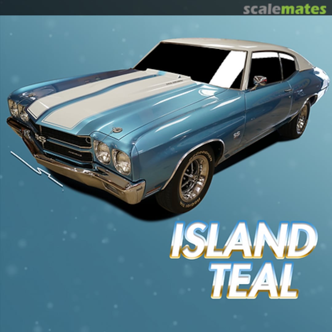 Boxart Chevrolet Island Teal  Splash Paints