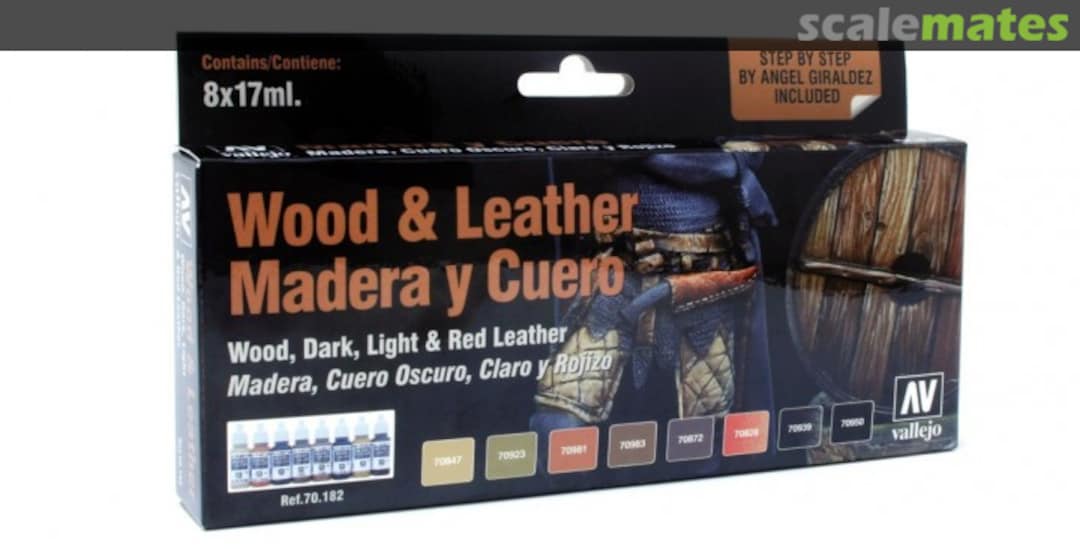 Boxart Wood & Leather 70.182 Vallejo Model Color