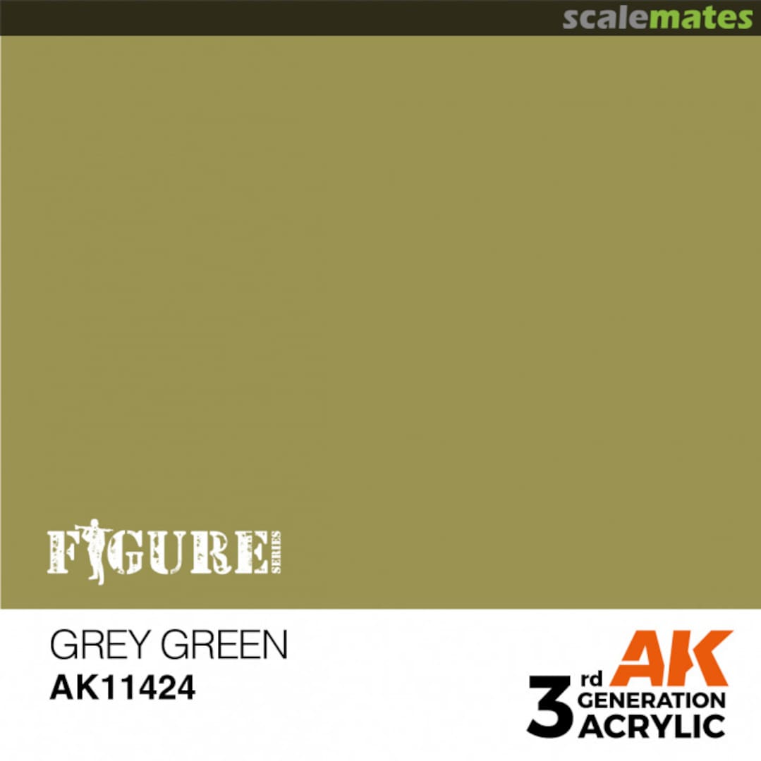 Boxart Grey Green  AK 3rd Generation - Figure