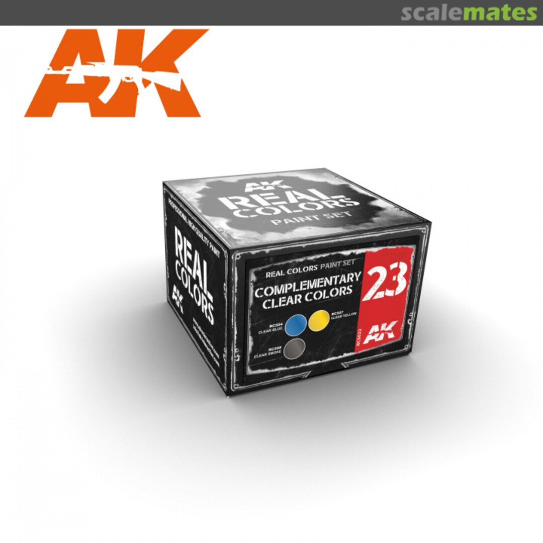 Boxart Complementary Clear Colors RCS023 AK Real Colors