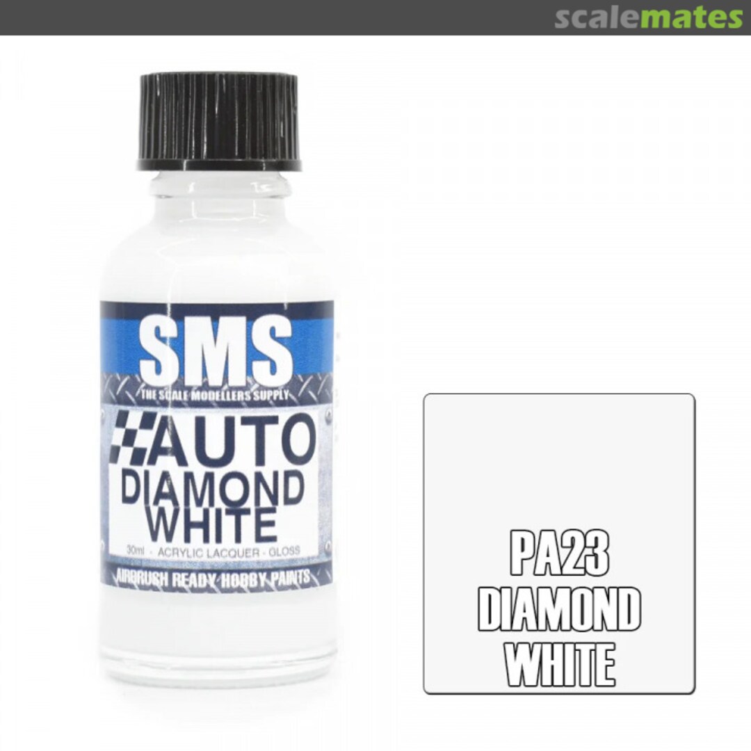 Boxart Auto Colour DIAMOND WHITE PA23 SMS