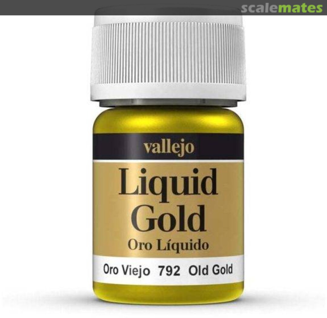 Boxart Old Gold 70.792, 792, Pos. 213 Vallejo Liquid Gold