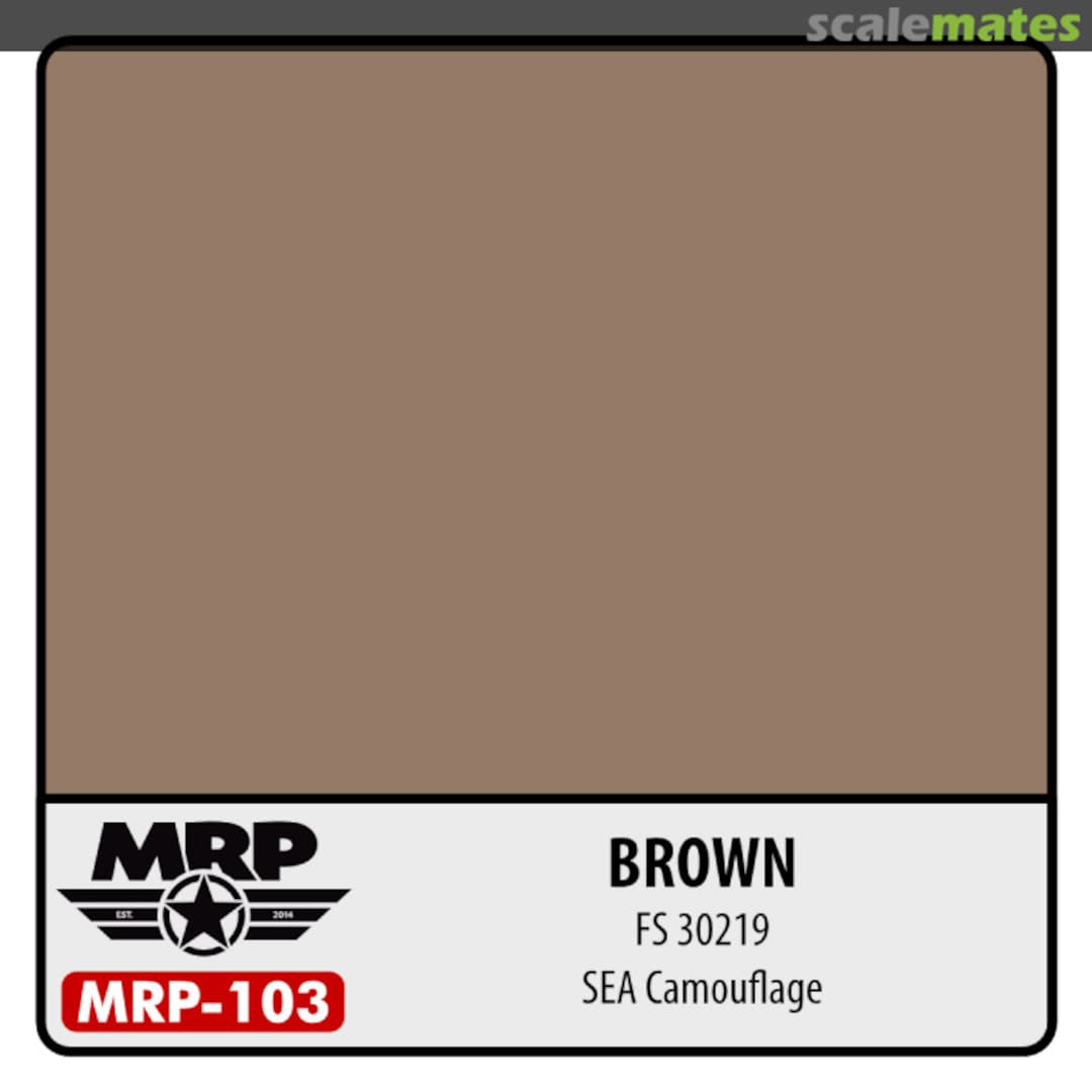 Boxart SEA Camouflage Brown (FS30219)  MR.Paint