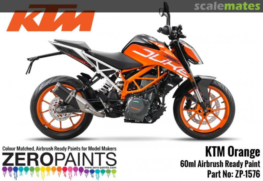 Boxart KTM Orange Paint  Zero Paints