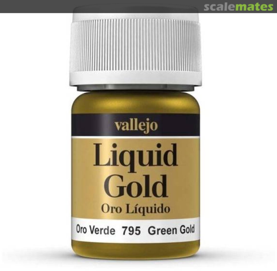 Boxart Green Gold 70.795, 795, Pos. 216 Vallejo Liquid Gold