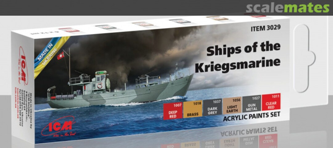 Boxart Ships of the Kriegsmarine  ICM