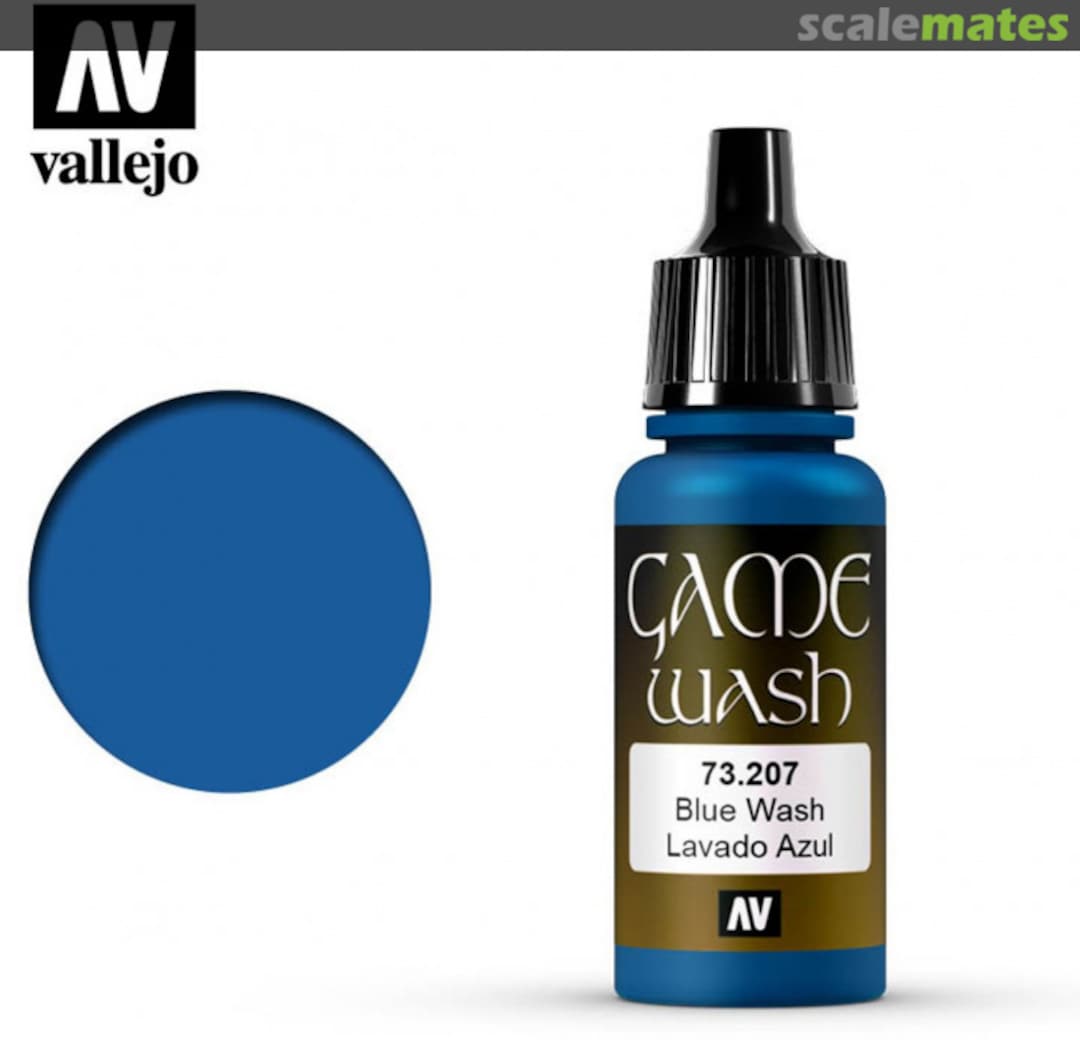 Boxart Blue Shade Wash 73.207 Vallejo Game Color