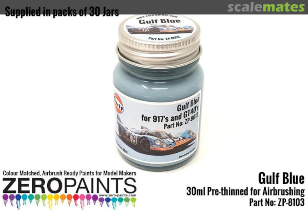 Boxart Gulf Blue ZP-1103/30 Zero Paints