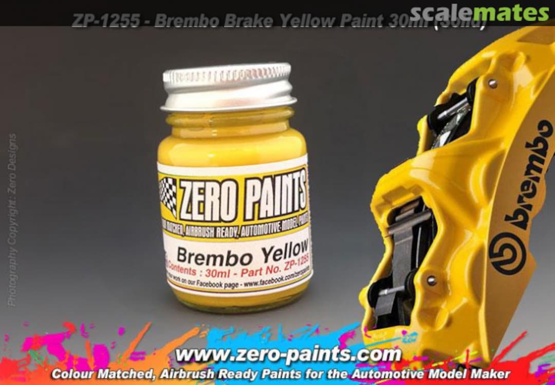 Boxart Brake Caliper Yellow  Zero Paints
