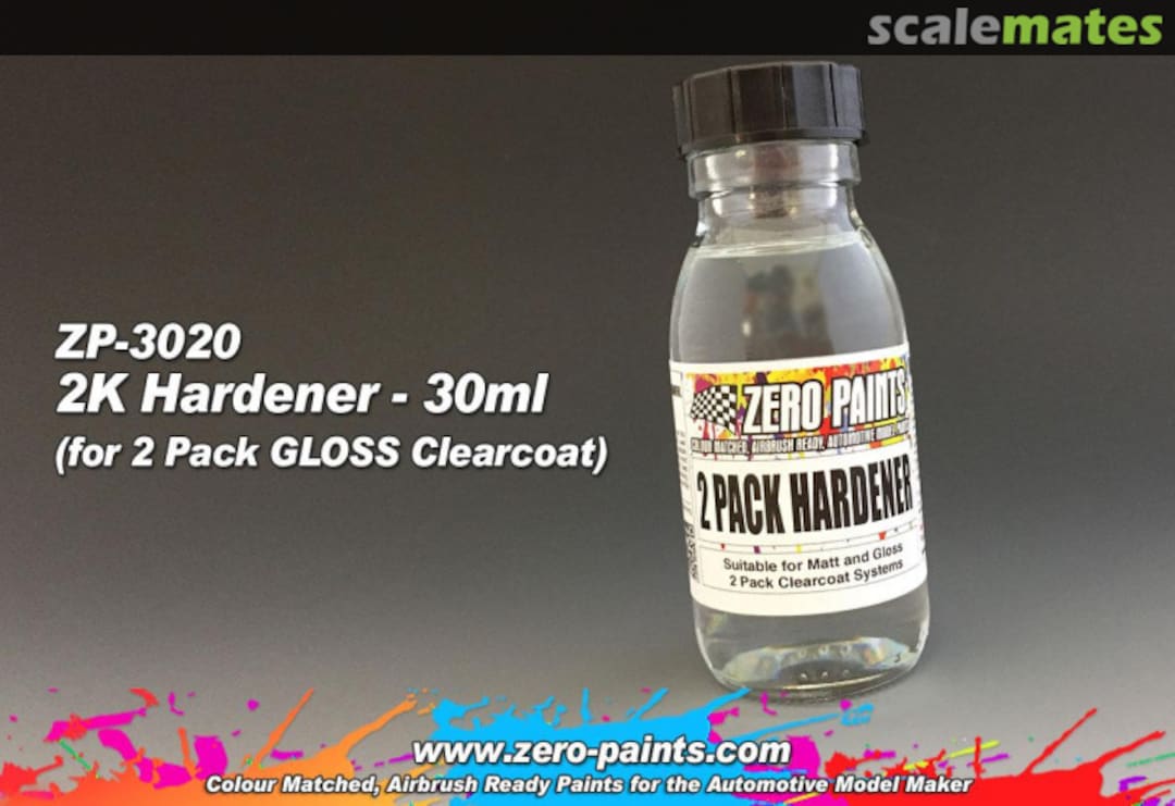 Boxart Spare Hardener for (2 Pack GLOSS Clearcoat Set ZP-3006)  Zero Paints
