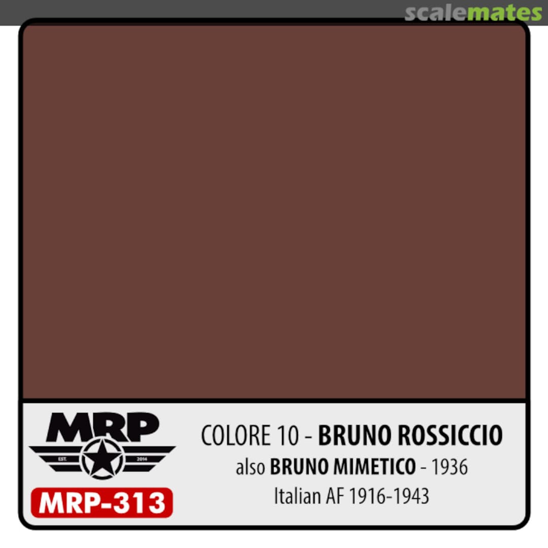 Boxart Colore 10 – Bruno Rossiccio also Bruno Mimetico  MR.Paint