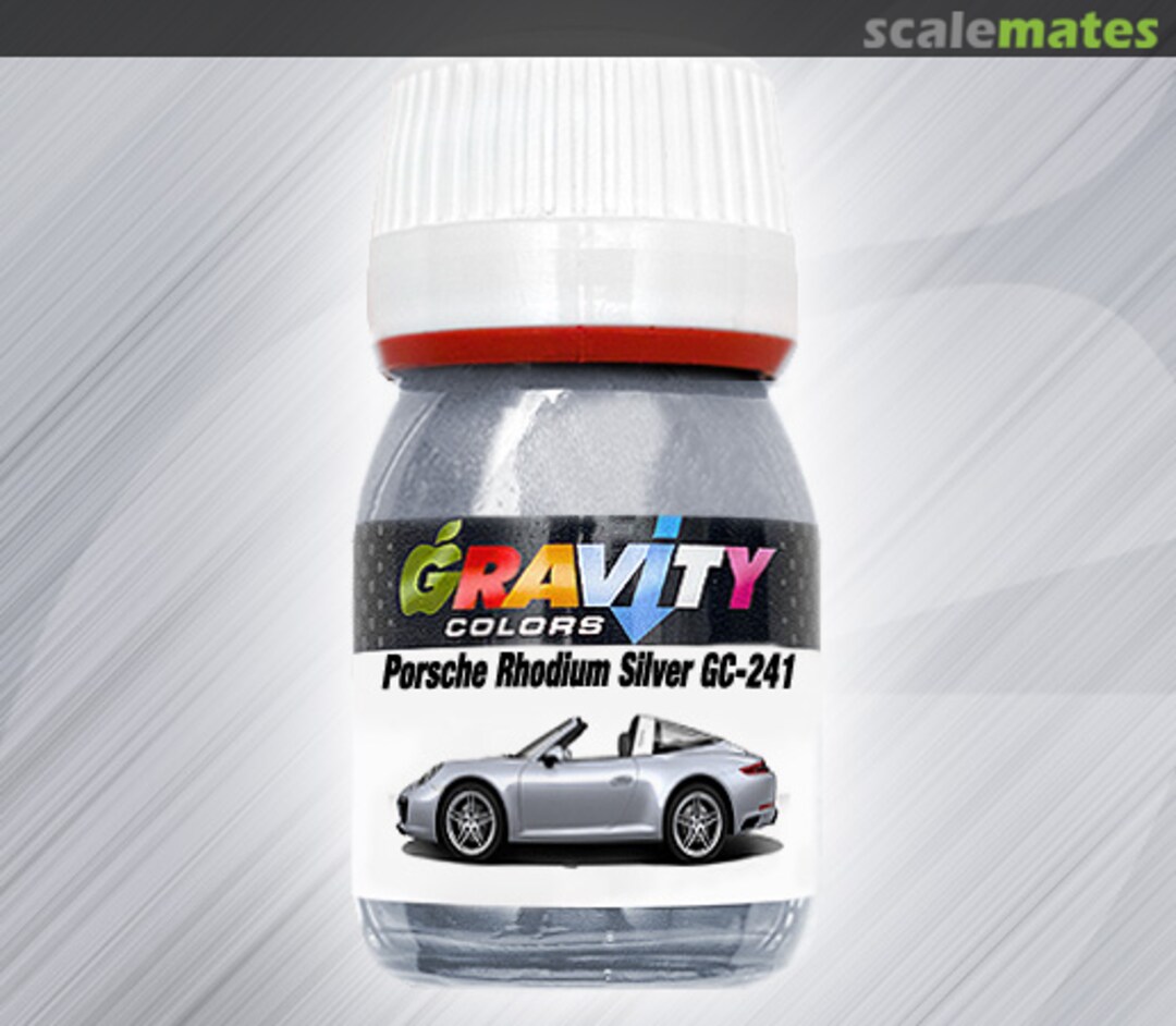 Boxart Porsche Rhodium Silver  Gravity Colors