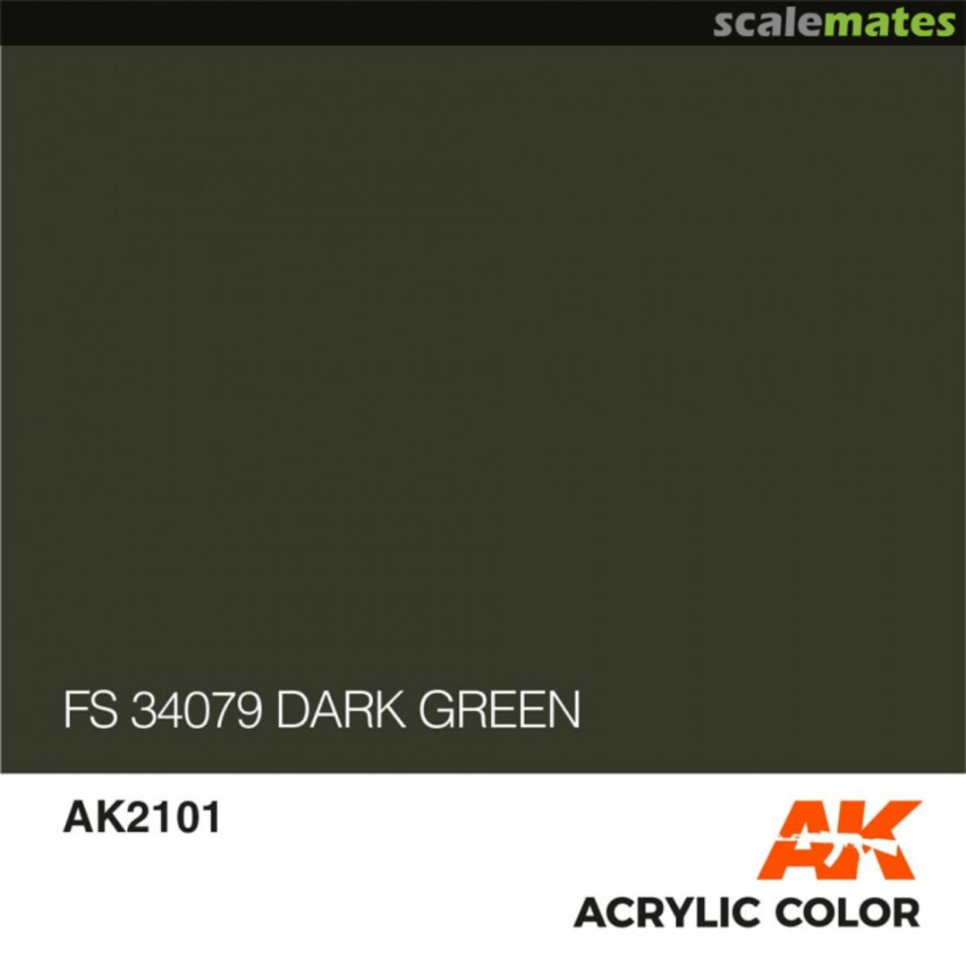 Boxart FS 34079 Dark Green AK 2101 AK Interactive Air Series