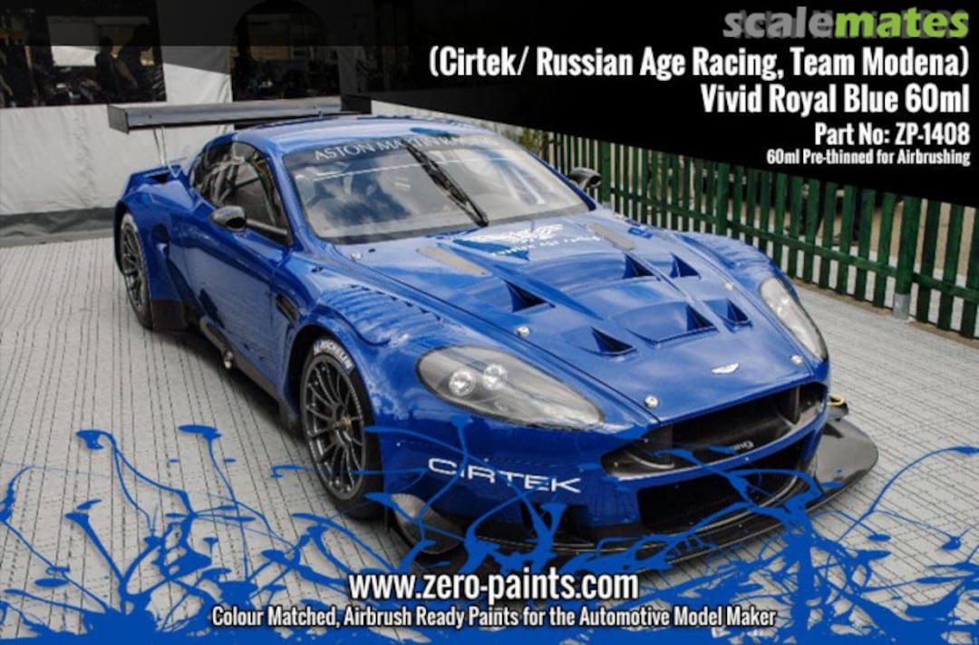 Boxart Vivid Royal Blue - Aston Martin DBR9  Zero Paints