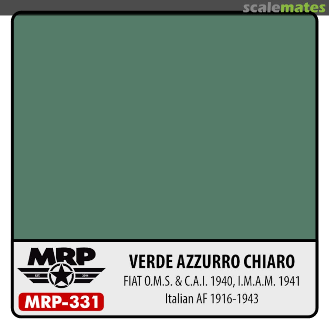 Boxart Verde Azzurro Chiaro – FIAT O.M.S. & C.A.I. 1940, I.M.A.M.  MR.Paint