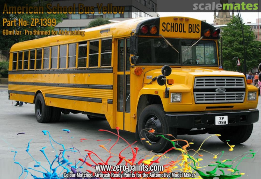 Boxart American School Bus Yellow  Zero Paints