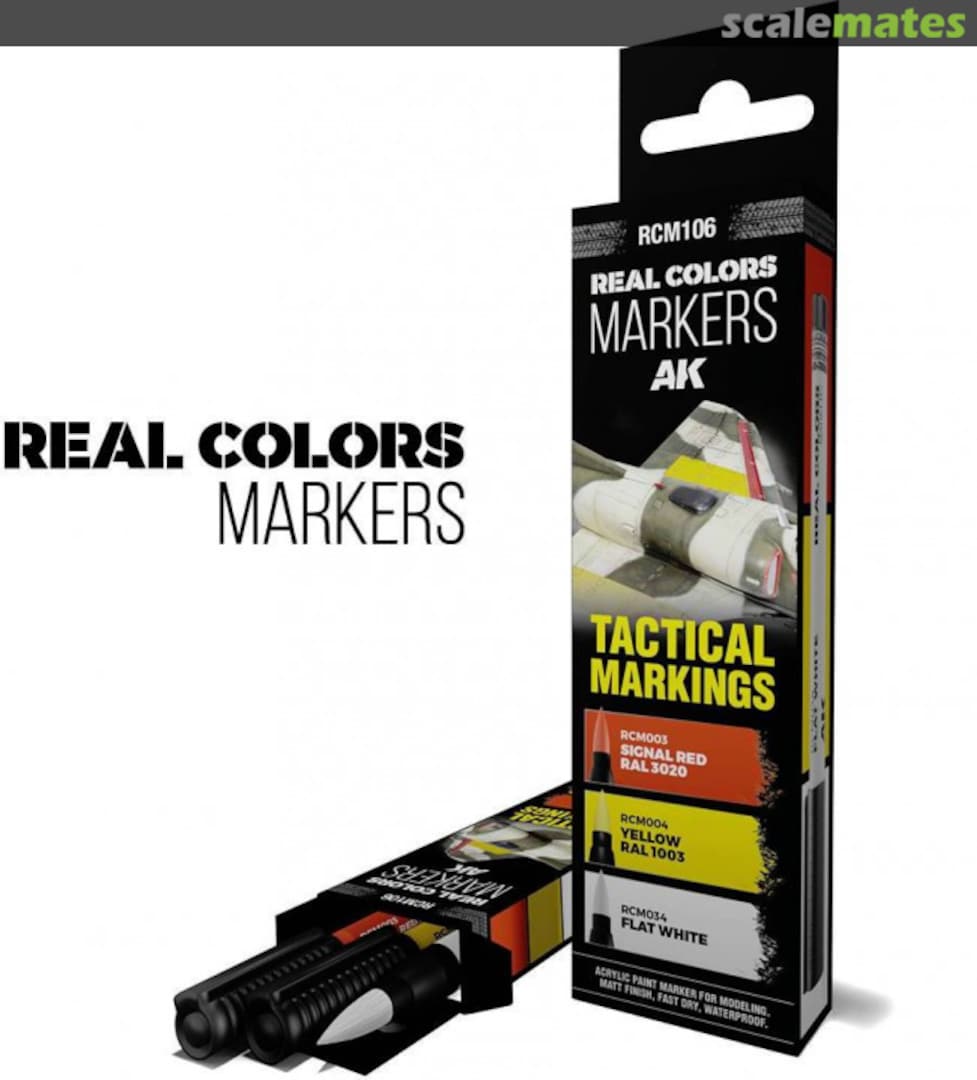 Boxart Tactical Markings  AK Real Colors
