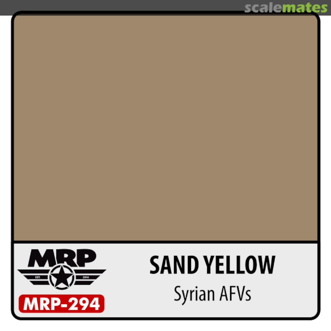 Boxart Sand Yellow (Syarian AFVs)  MR.Paint