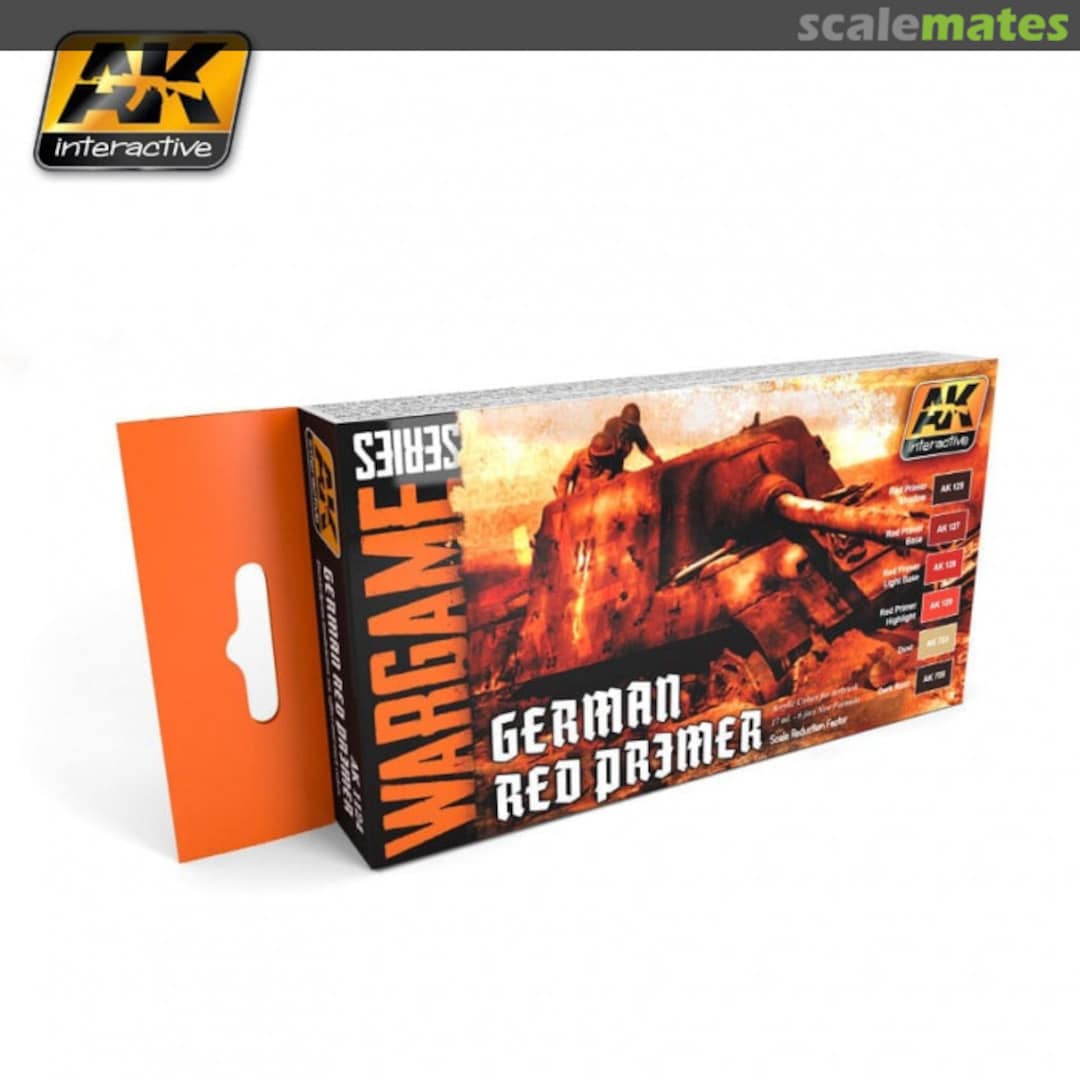 Boxart German Red Primer war game series AK 1124 AK Interactive