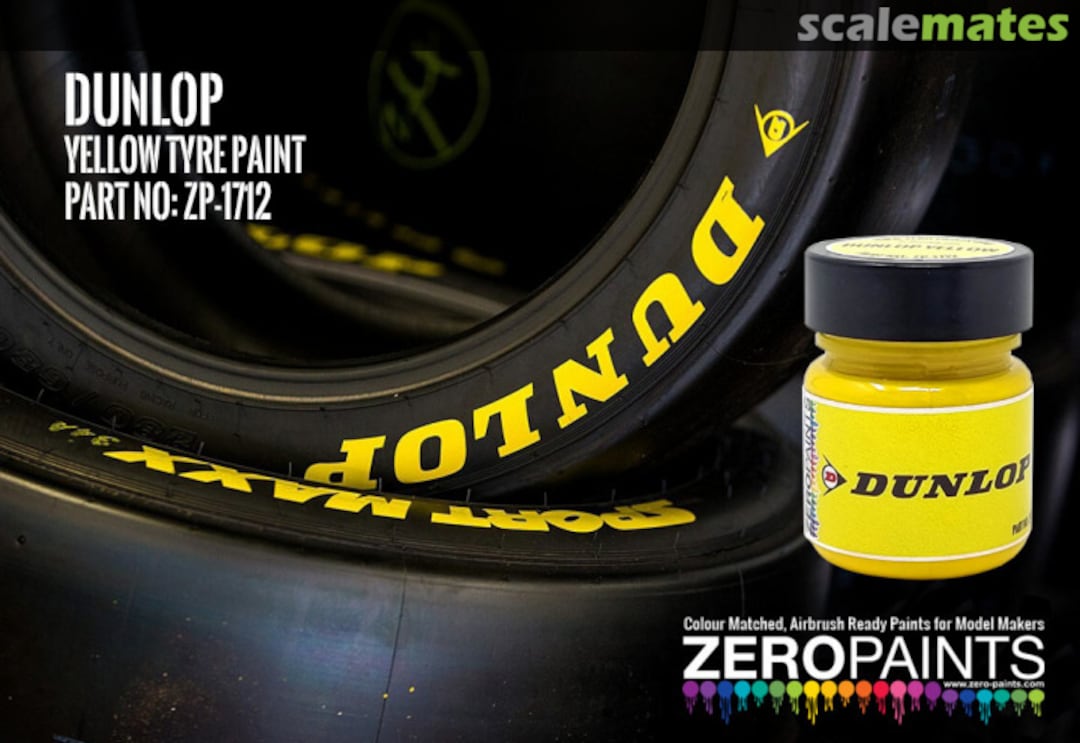 Boxart Dunlop Tyre Yellow  Zero Paints