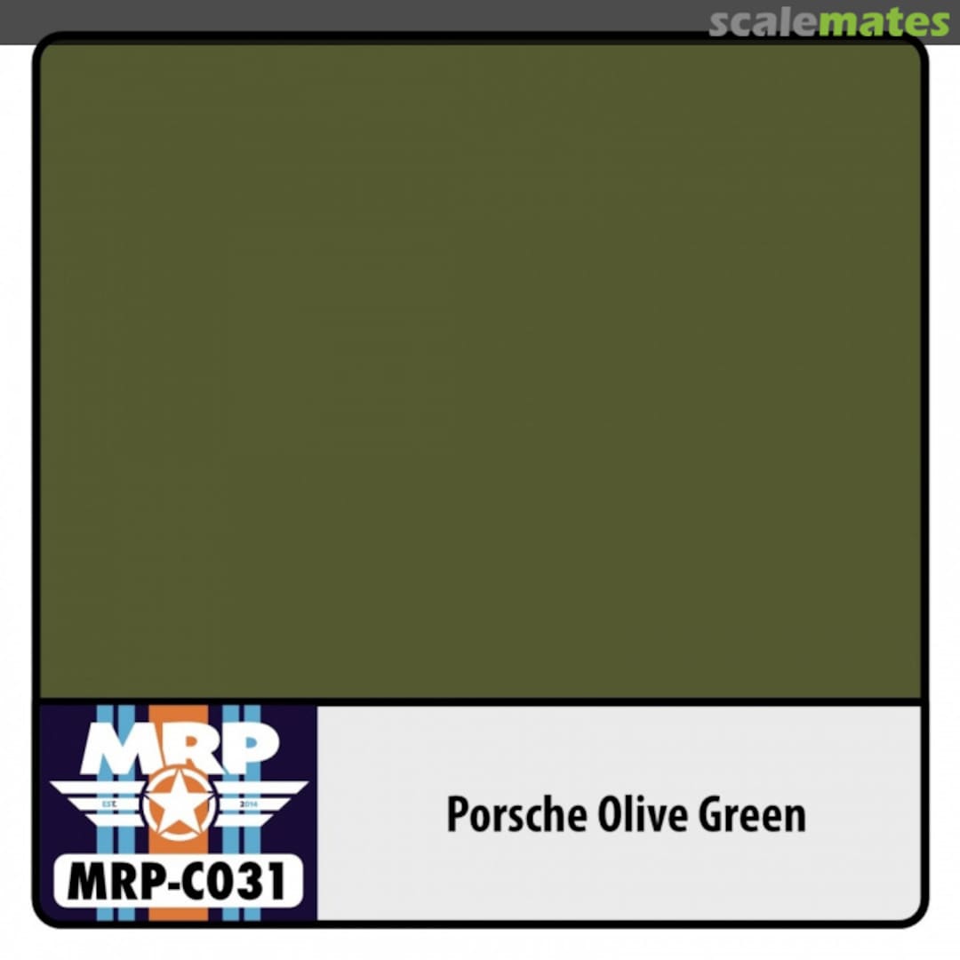 Boxart Porsche Olive Green  MR.Paint