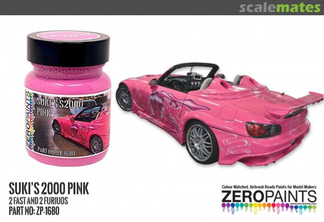 Boxart Suki’s VeilSide Honda S2000 Pink (2 Fast 2 Furious)  Zero Paints