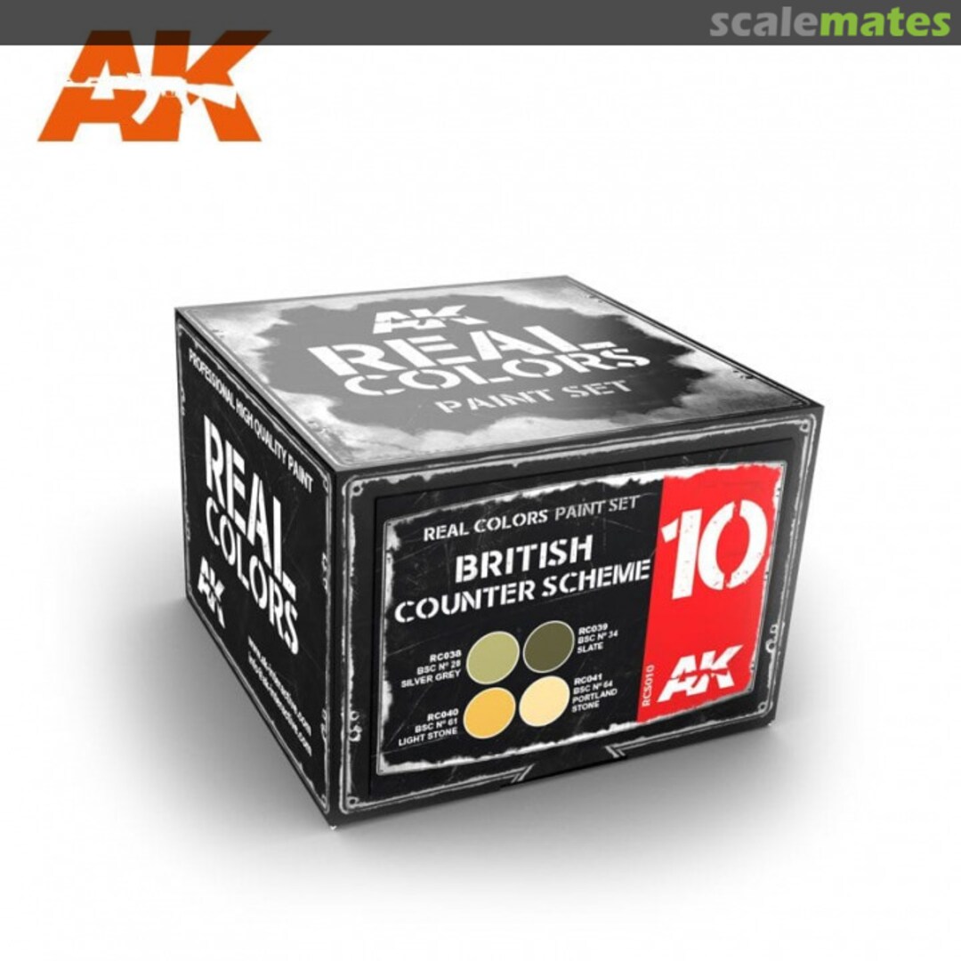 Boxart British Caunter Scheme RCS010 AK Real Colors
