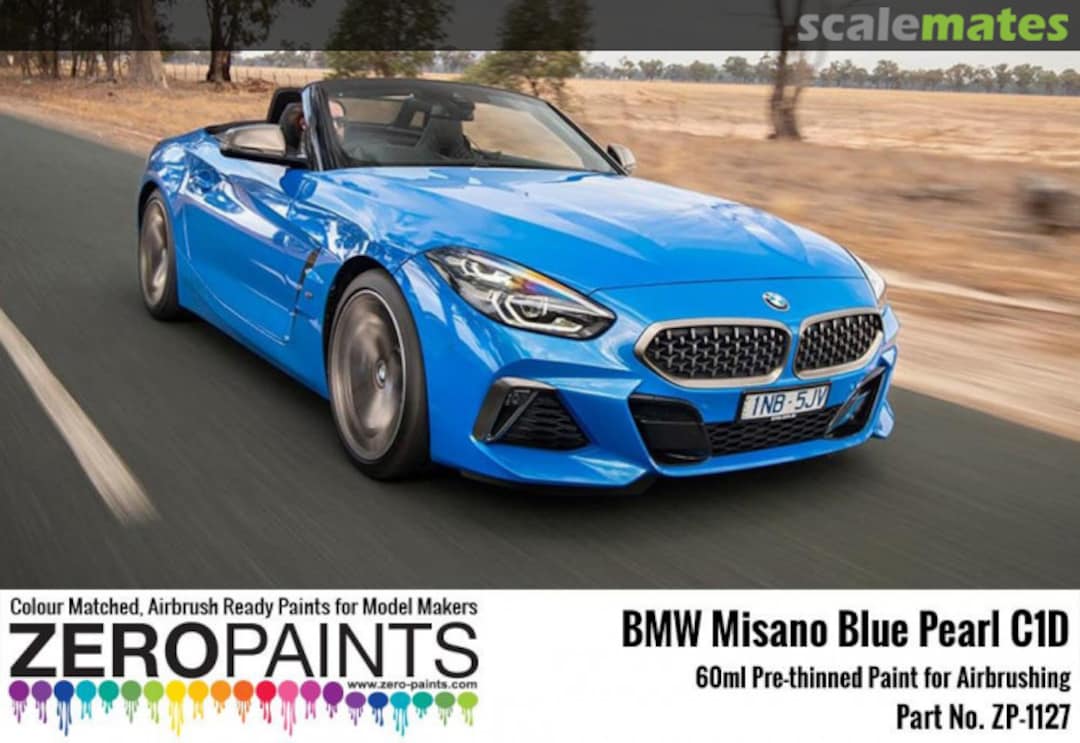 Boxart BMW Misano Blue Pearl  Zero Paints