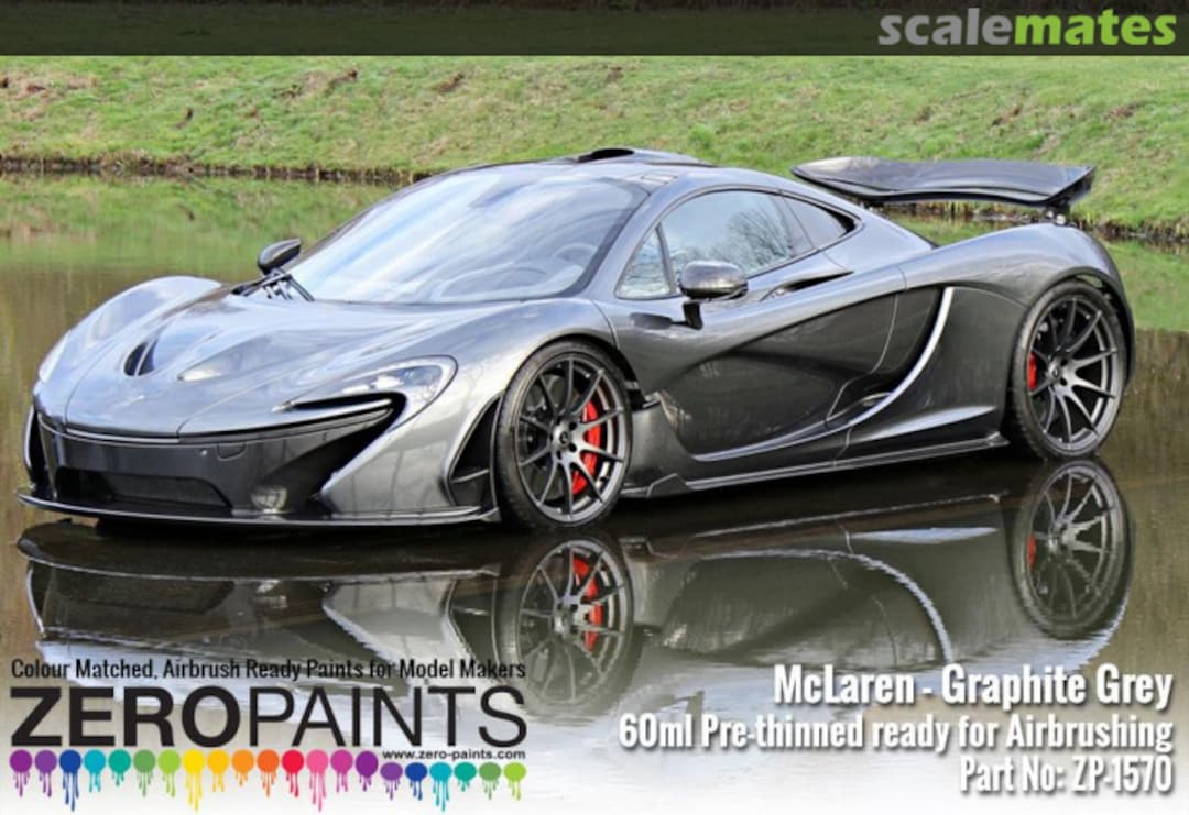 Boxart McLaren Graphite Grey  Zero Paints
