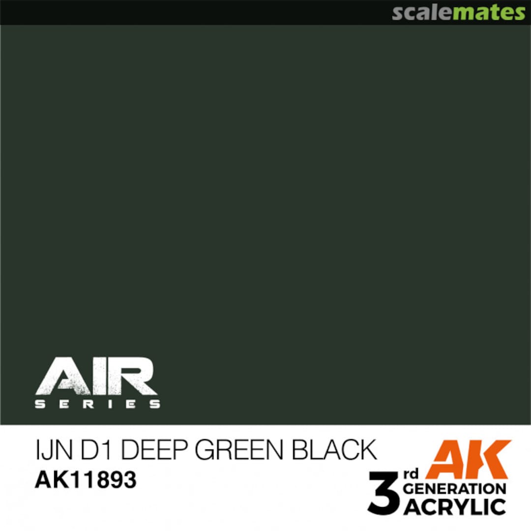 Boxart IJN D1 Deep Green Black  AK Interactive