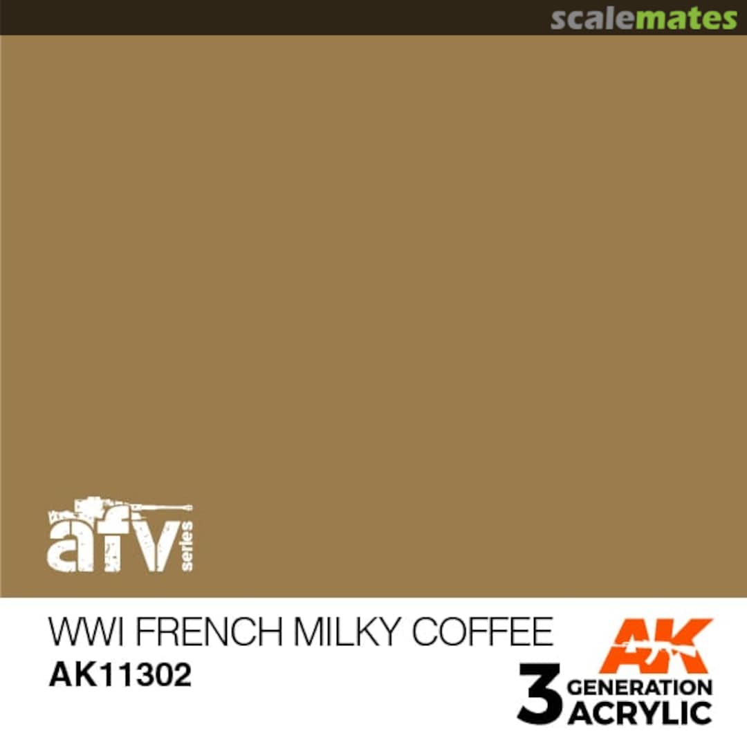 Boxart WWI French Milky Coffee  AK 3rd Generation - AFV