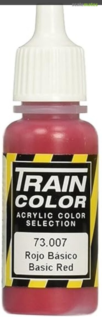 Boxart Train Color Basic Red 73.007 Vallejo 