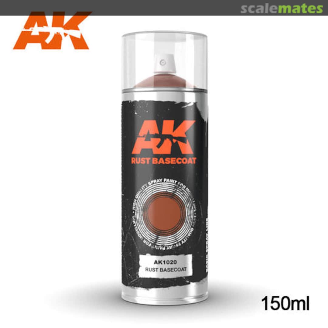 Boxart Rust basecoat AK 1020 AK Interactive