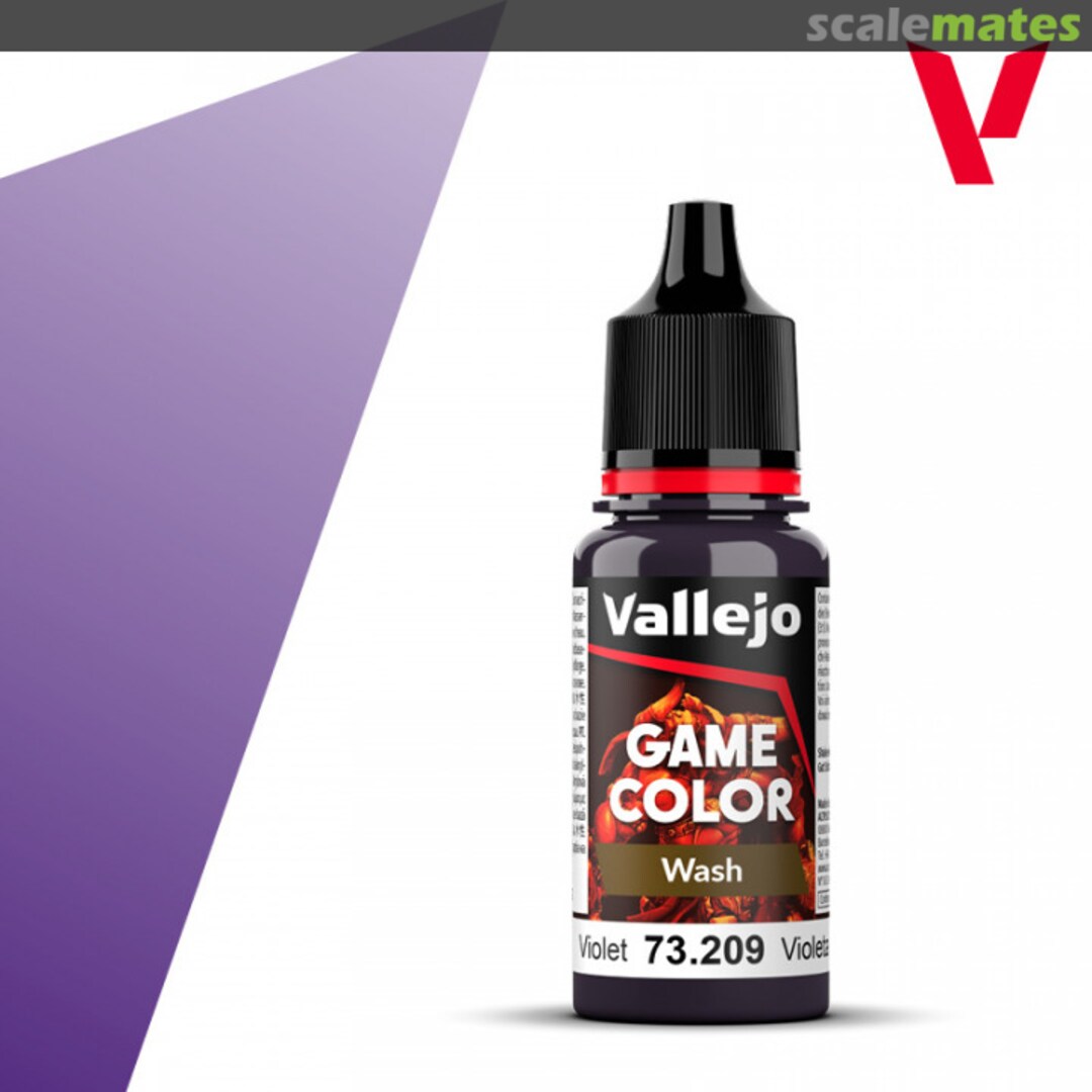 Boxart Violet Wash  Vallejo Game Color