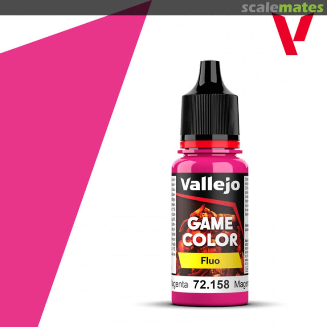 Boxart Fluorescent Magenta  Vallejo Game Color