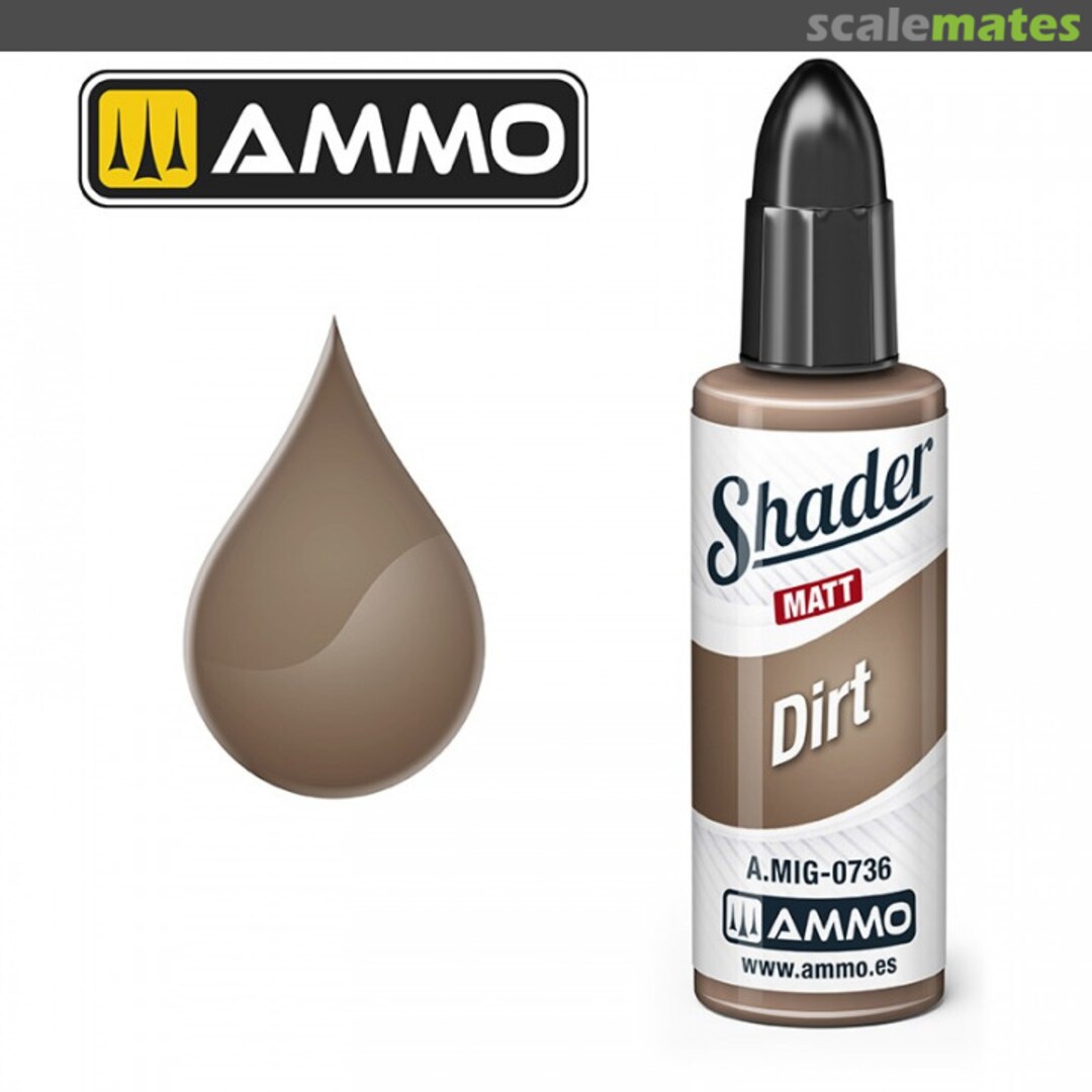 Boxart Dirt Shader A.MIG-0736 Ammo by Mig Jimenez
