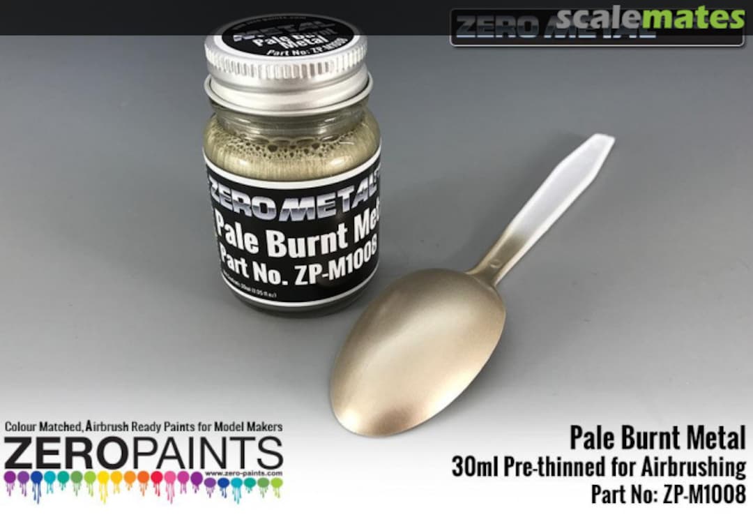 Boxart Pale Burnt Metal - Zero Metal Finishes  Zero Paints