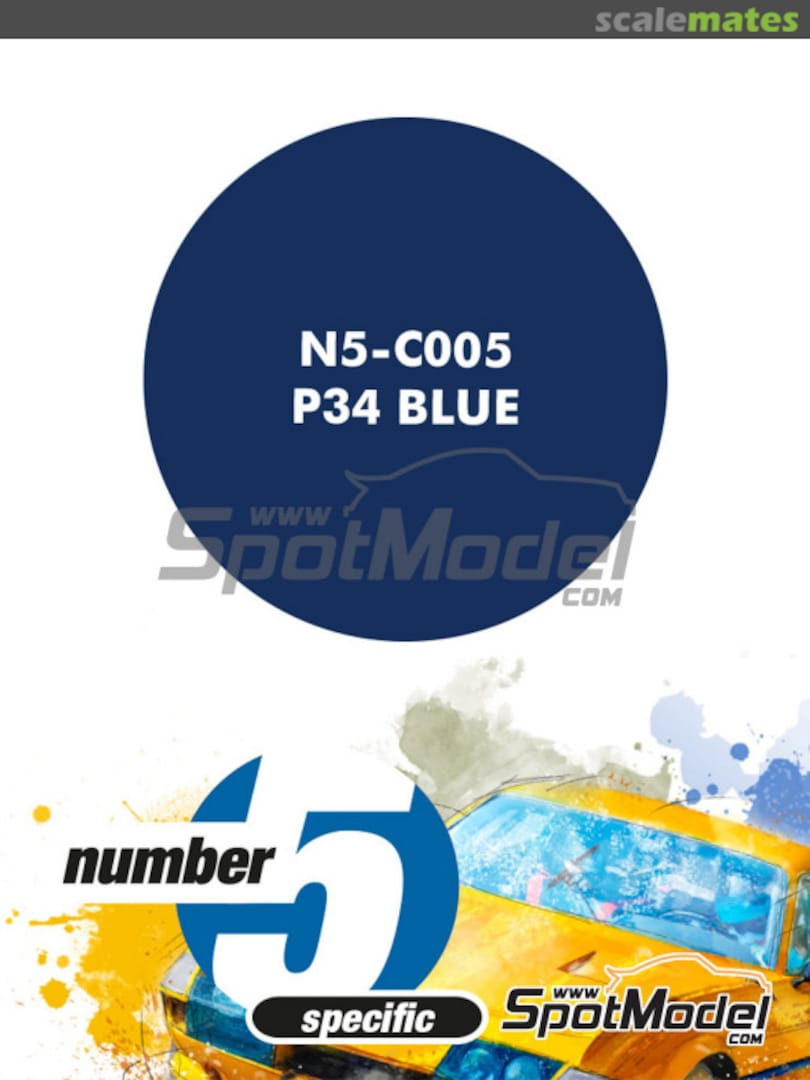 Boxart P34 Blue  Number Five