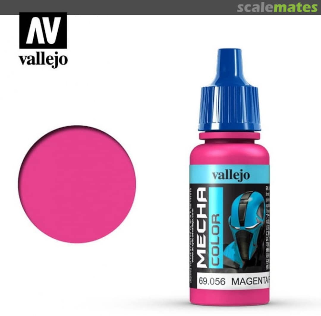 Boxart Magenta Fluorescent 69.056 Vallejo Mecha Colors