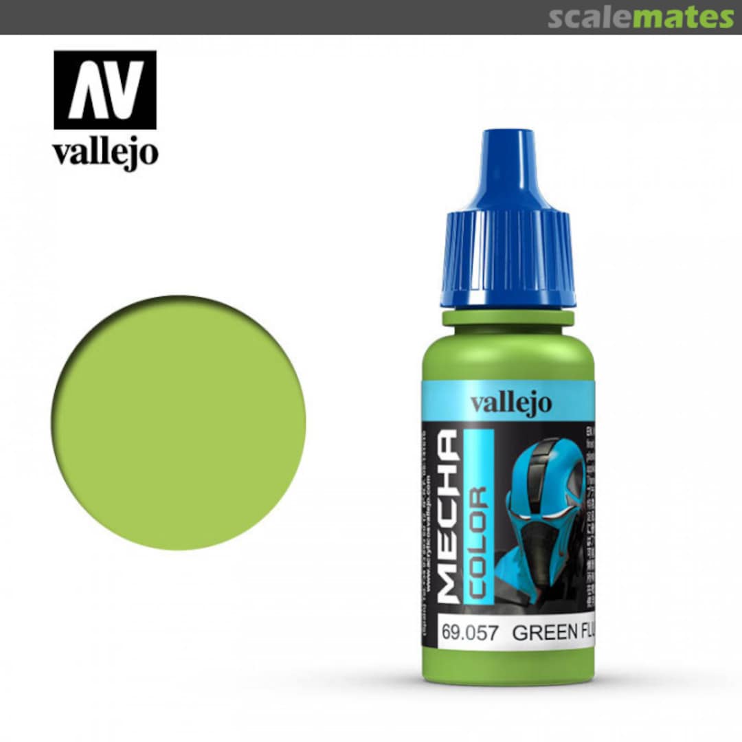 Boxart Green Fluorescent 69.057 Vallejo Mecha Colors