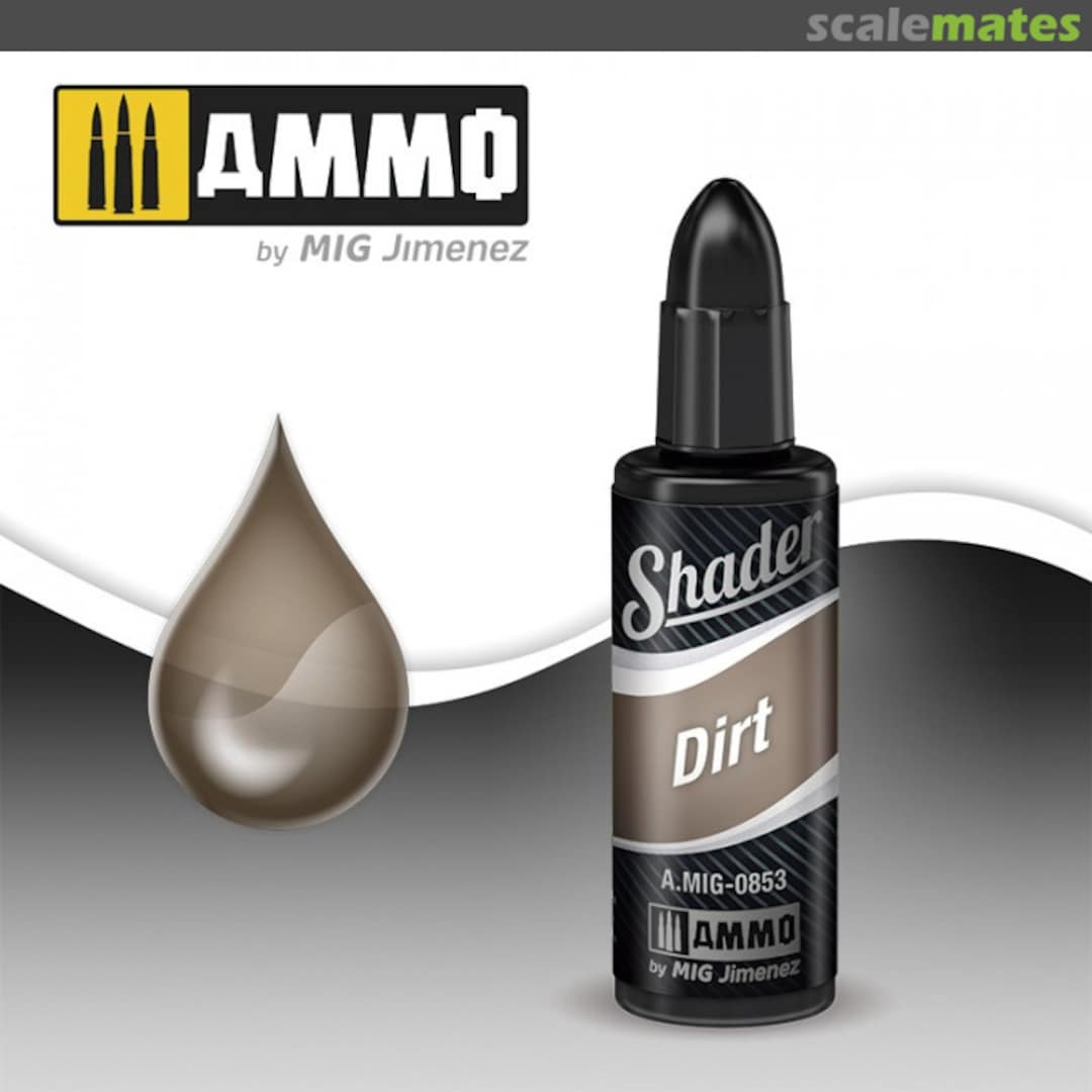 Boxart Dirt Shader A.MIG-0853 Ammo by Mig Jimenez