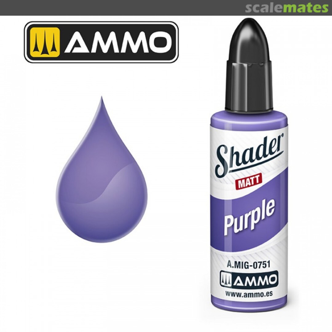 Boxart Purple Shader A.MIG-0751 Ammo by Mig Jimenez