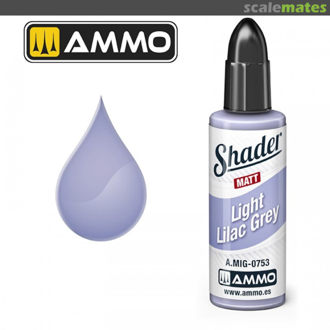 Boxart Light Lilac Grey Shader A.MIG-0753 Ammo by Mig Jimenez
