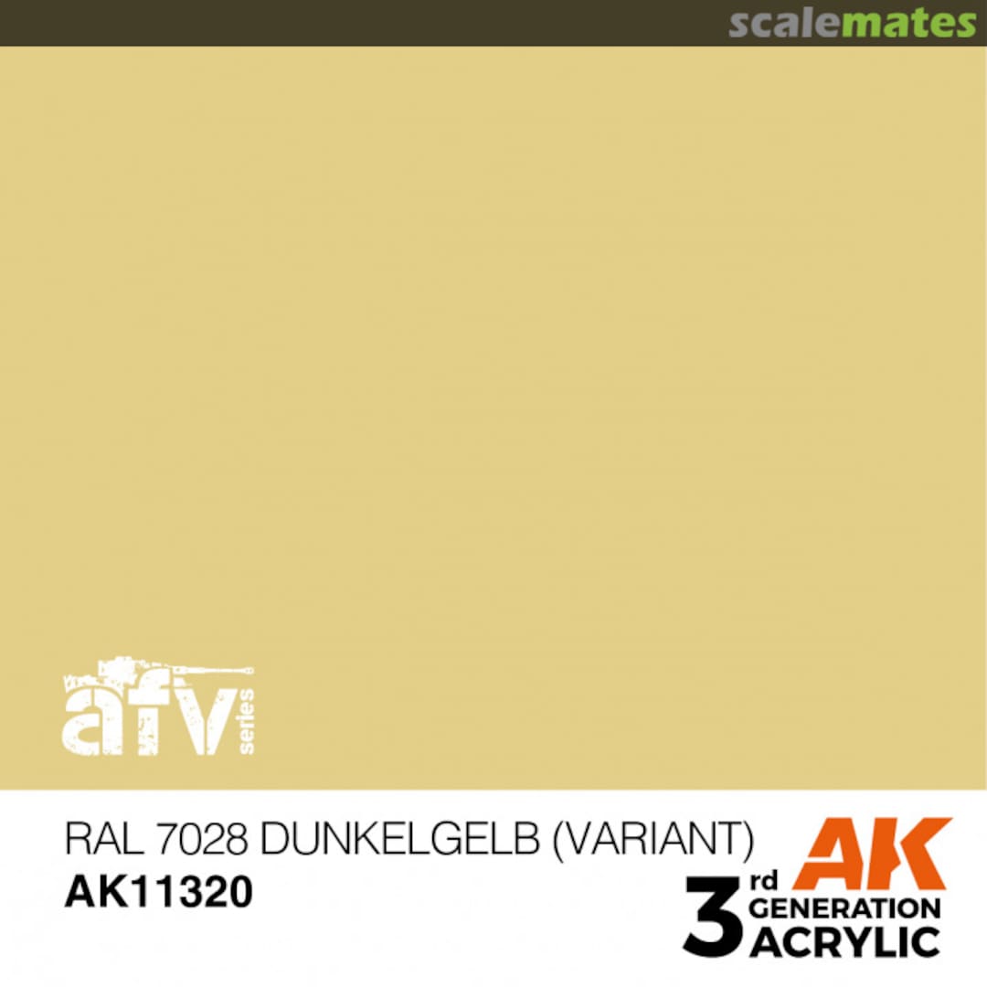 Boxart RAL 7028 Dunkelgelb (Variant)  AK 3rd Generation - AFV