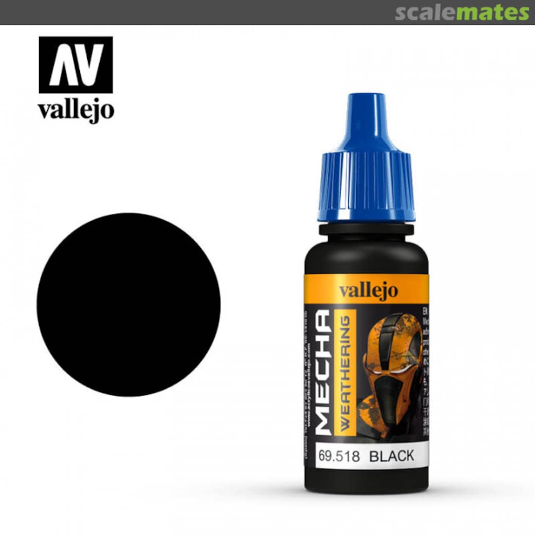 Boxart Black Wash 69.518 Vallejo Mecha Colors