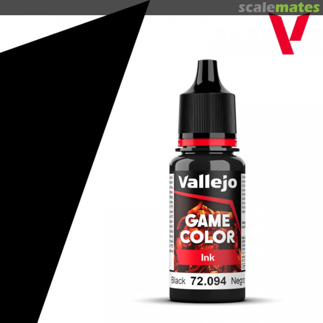 Boxart Black Ink  Vallejo Game Color
